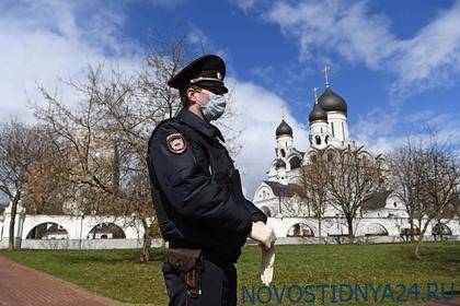 В Москве установили рекорд по арестам в период пандемии коронавируса