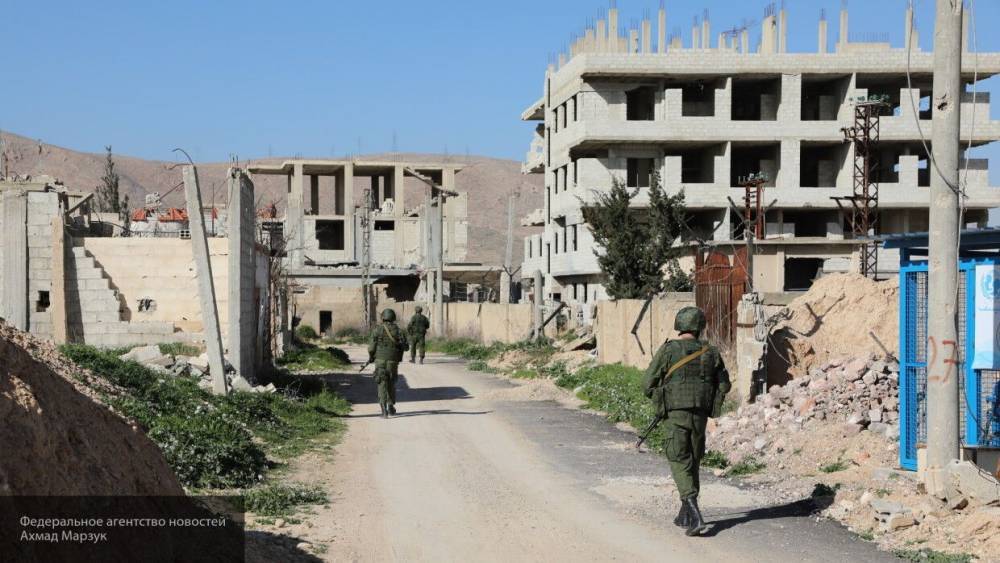 Боевики в Сирии могли оставить взрывчатый "подарок" Дамаску на территории Восточной Гуты