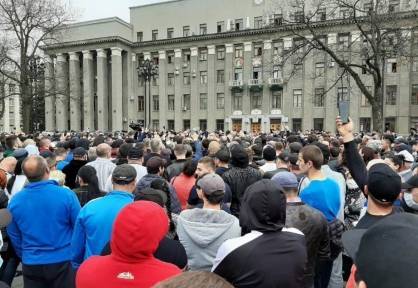 Дело о насилии в отношении полиции завели после акции протеста во Владикавказе