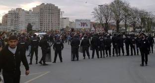 Следком объявил 13 силовиков пострадавшими на митинге во Владикавказе