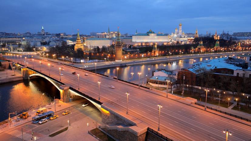 Таймлапс центра Москвы: как выглядит столица в условиях всеобщей изоляции