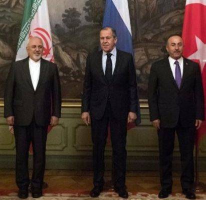 Главы МИД России, Ирана и Турции обсудили Сирию в режиме видеоконференции