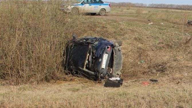 В Мордовии при опрокидывании машины погиб человек