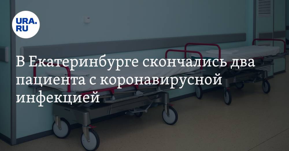 В Екатеринбурге скончались два пациента с коронавирусной инфекцией