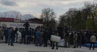 Арестованы еще 23 участника митинга во Владикавказе