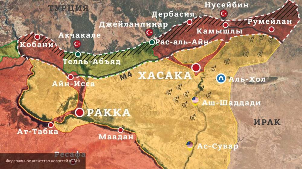 Курды SDF сообщили о мобилизации турецких войск на севере Ракки в Сирии