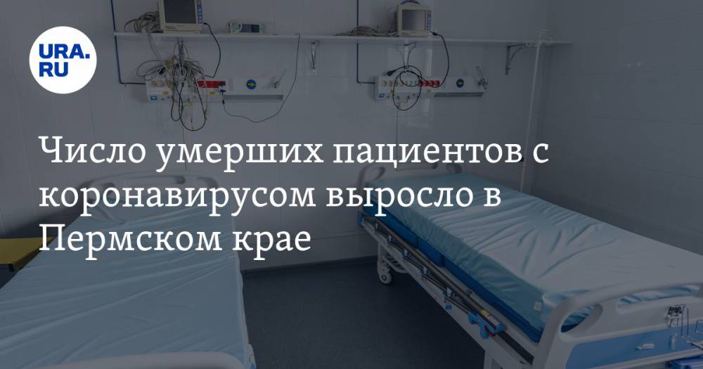 Число умерших пациентов с коронавирусом выросло в Пермском крае