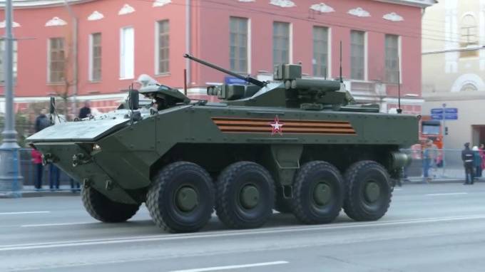 Россия начала экспорт боевой платформы "Бумеранг"