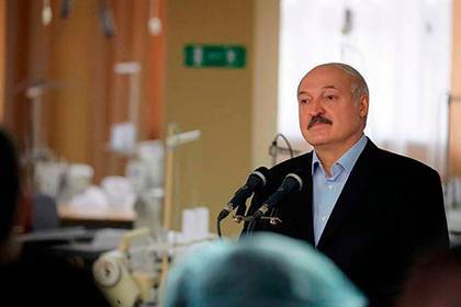 Лукашенко рассказал о благодарности ВОЗ за меры против коронавируса в Белоруссии