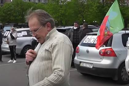На Украине провели автопробег против «двойных стандартов» карантина
