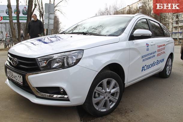 Сыктывкарские поликлиники получили для помощи врачам новые автомобили