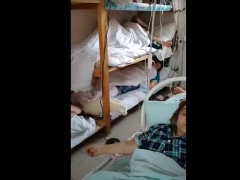 Больных медсестер в Дагестане разместили в подсобке для хранения белья