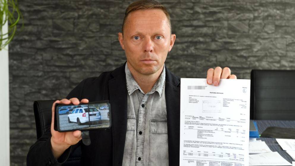 Безумие со сломанной машиной: мужчина получил счет на €14 500 за парковку
