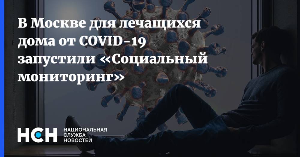 В Москве для лечащихся дома от COVID-19 запустили «Социальный мониторинг»