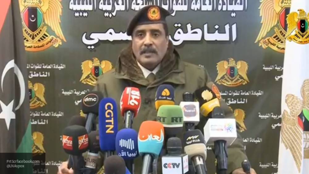 ЛНА призвала ООН внимательно следить за ситуацией в Ливии после фейков ПНС о химатаках