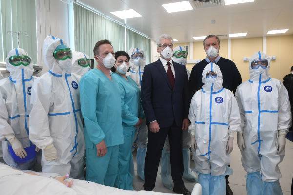 Собянин сообщил о нехватке оборудования в инфекционных больницах Москвы
