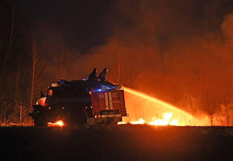 В России растет число природных пожаров