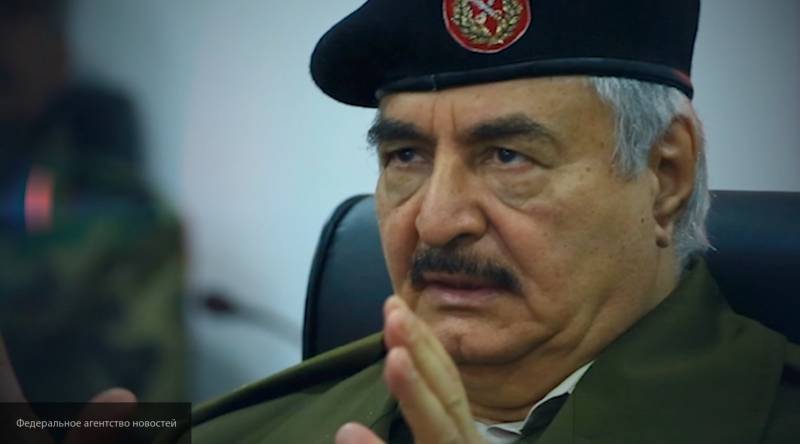 Хафтар заявил, что вторжению Турции в Ливию способствовал режим террористов ПНС