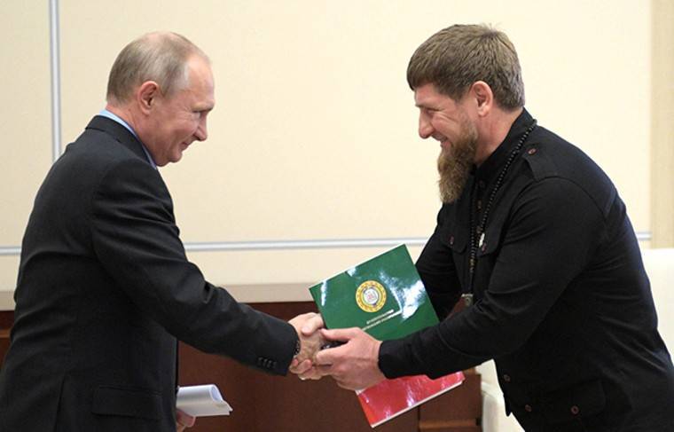Кадыров вспомнил первую встречу с Путиным