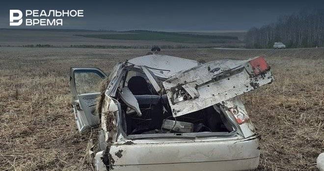 В Башкирии пассажир авто погиб после аварии с водителем без прав