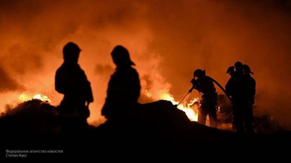 Шахта "Распадская" загорелась в Кемеровской области