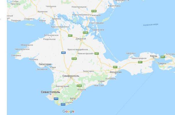 Посольство в Эстонии напомнило, что российский Крым на карте не заклеить