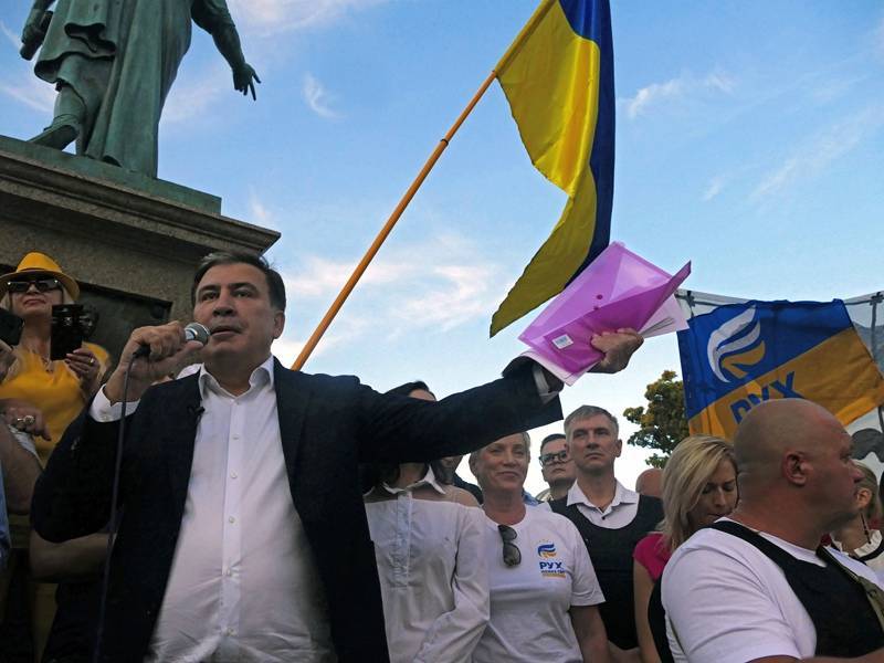 На Украине зреет дипломатический скандал из-за назначения Саакашвили