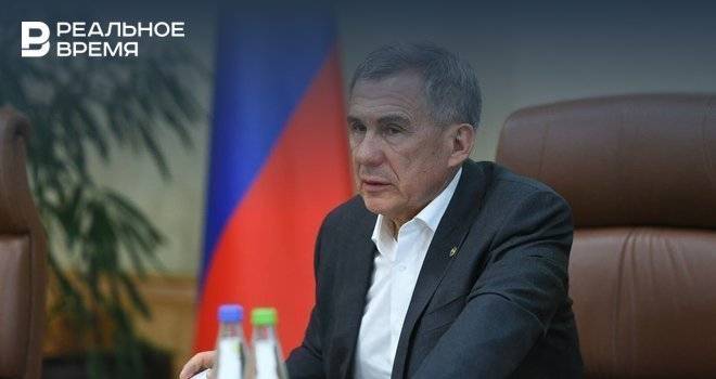 Минниханов разрешил татарстанским чиновникам отчитаться о доходах до 1 августа