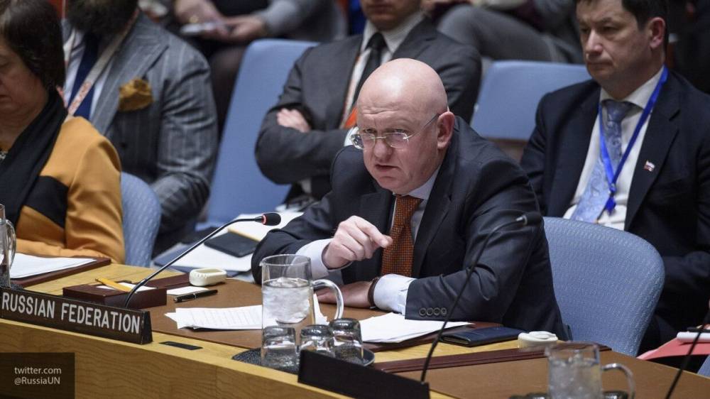 Небензя высказал замечание представителю Косово за флаг на выступлении в СБ ООН