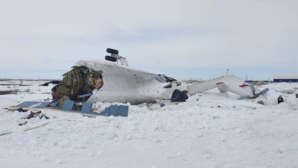 ВИДЕО: первые кадры жесткой посадки Ми-26 в ЯНАО.