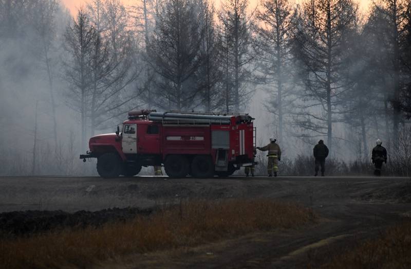 В России резко увеличилось число лесных пожаров