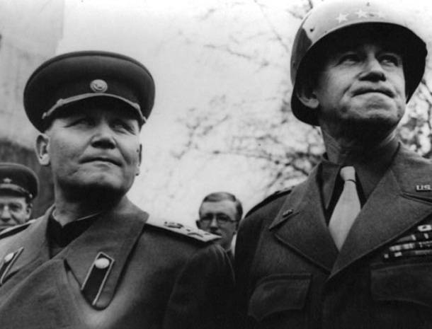Уникальные фотографии о встрече на Эльбе в 1945 году появились на сайте Минобороны РФ