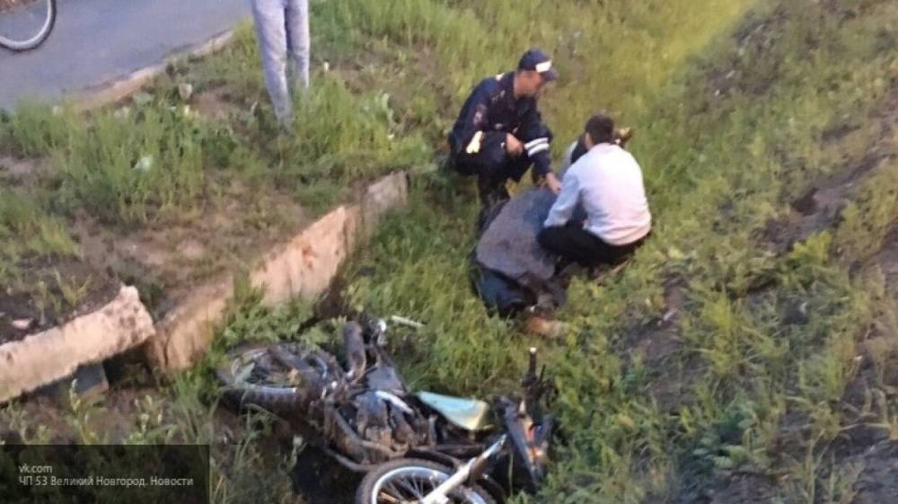 Мотоциклист вылетел в кювет и погиб от столкновения с препятствием в Пензенской области