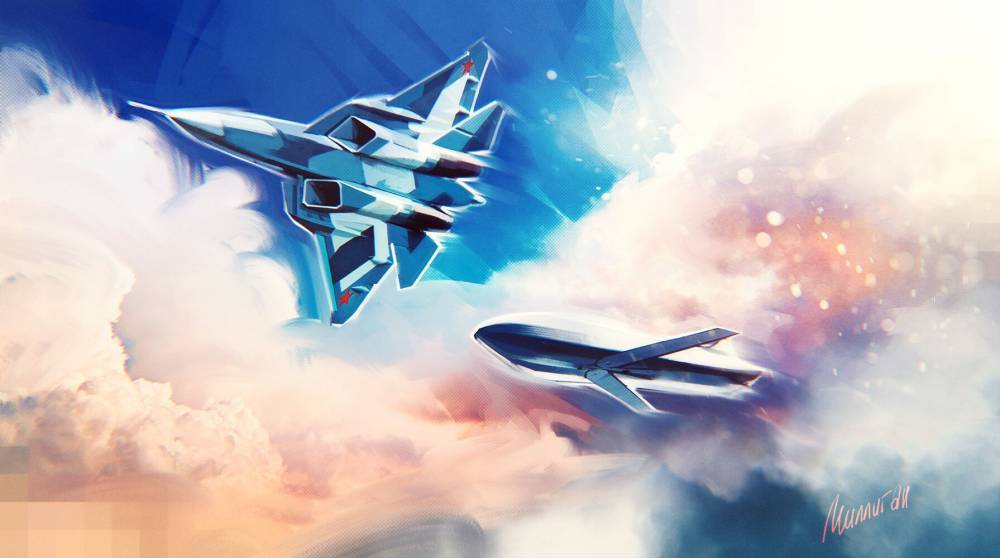 NI предсказал исход воздушного боя между американским F-22 и российским Су-57
