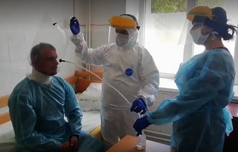 Тернопольские врачи показали применение пакета вместо ИВЛ