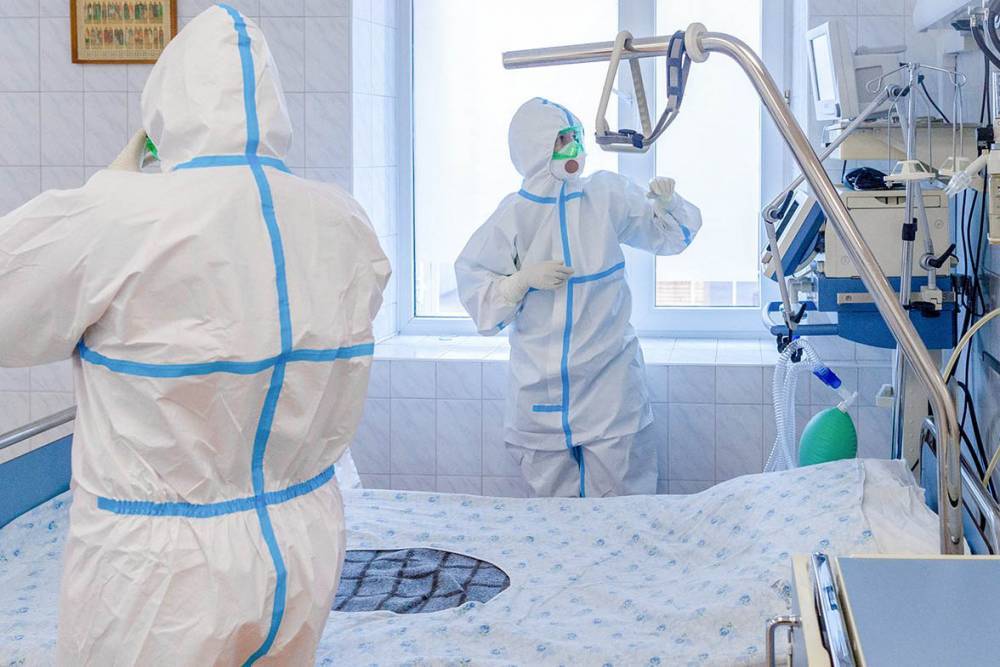 На лечении в больнице в Коммунарке находится 441 заразившийся коронавирусом