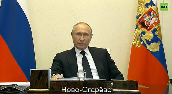 Путин выступит с новыми заявлениями о перспективах развития ситуации в стране, связанной с COVID-19