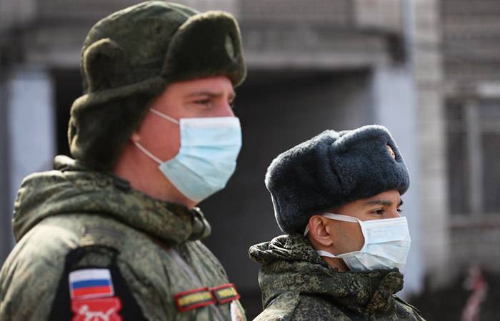 Минобороны сообщило о 874 военных, у которых обнаружили коронавирус