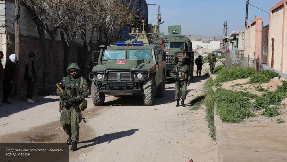 Военная полиция РФ провела новое патрулирование в Сирии