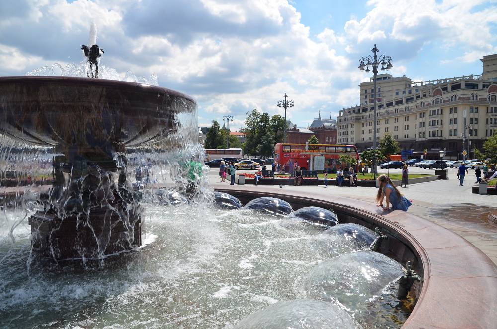 Запуск фонтанов в Москве отложили из-за коронавируса