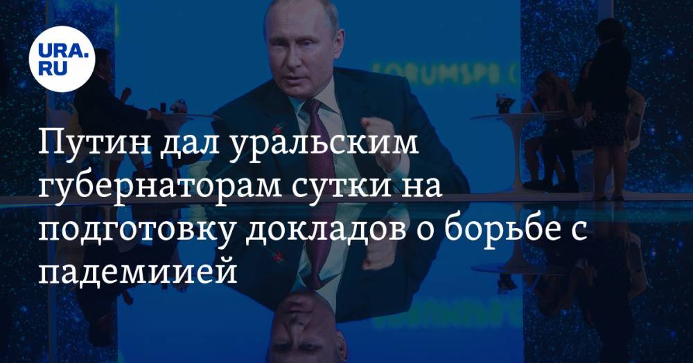 Путин дал уральским губернаторам сутки на подготовку докладов о борьбе с падемиией