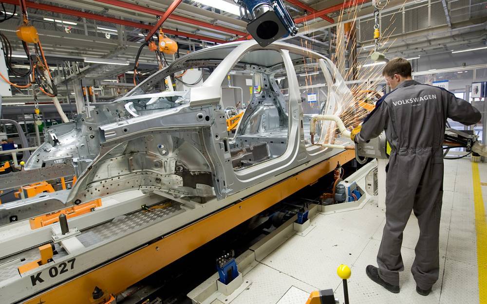 Завод Volkswagen в Калуге снова запустили