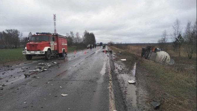 Водитель легковушки погиб в ДТП в Касимовском районе