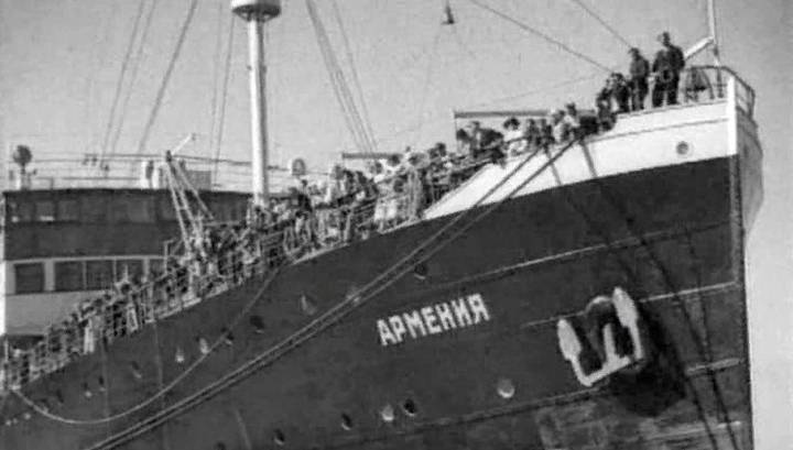 На дне Черного моря нашли потопленный немцами санитарный теплоход "Армения"