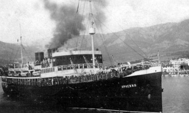В Черном море нашли теплоход «Армения», на котором погибло больше людей, чем на «Титанике»