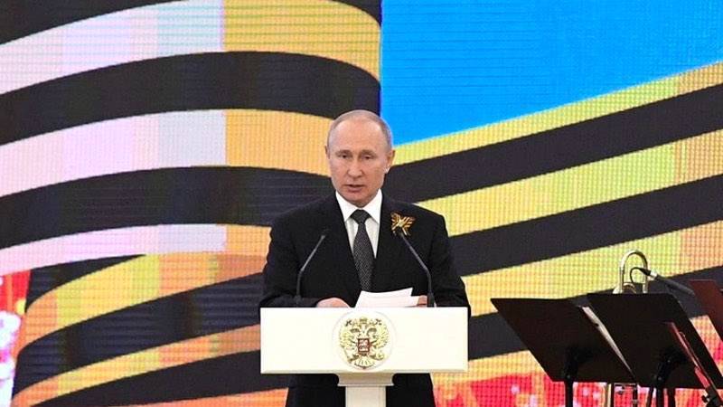 Путин обратится к ветеранам в День Победы