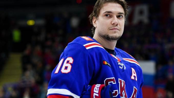 Нападающий СКА Сергей Плотников поделился воспоминаниями об игре в НХЛ