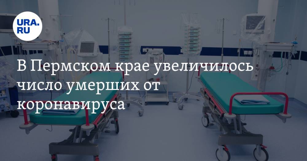 В Пермском крае увеличилось число умерших от коронавируса
