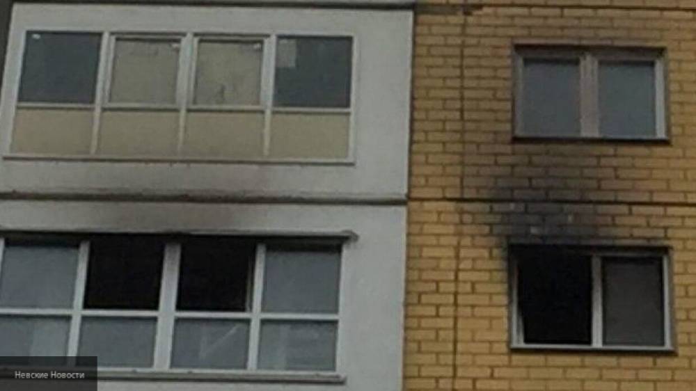 Житель Балашихи пострадал из-за пожара в квартире