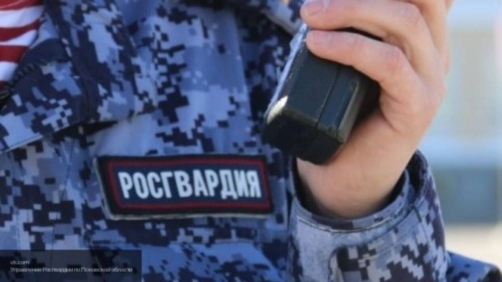 Бойцы Росгвардии приняли участие во всероссийской акции в поддержку врачей